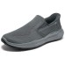 Skechers Slip Ins Anti-Slip Wear-Resistant Low-Top Casual Shoes Men's Gray Серый, 39