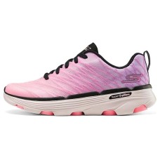Skechers Cushioning Wear-Resistant Low-Top Running Shoes Women's Black Pink Black/Pink, 36