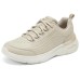 Skechers Sport Anti-Slip Wear-Resistant Low-Top Casual Shoes Women's Beige Gold NATURAL/GOLD, 37