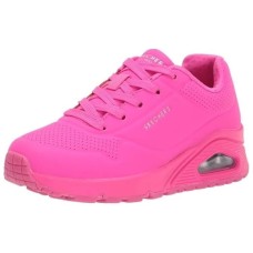 Skechers Uno Anti-Slip Wear-Resistant Low-Top Casual Shoes Women's Pink Розовый, 38