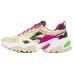 Skechers Stamina V2 Chunky Sneakers Women's Low-Top Natural/Multicolor 35