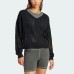 Adidas Originals DISTRESSED CREW SWEATSHIRT Sweater Women's Black Черный, XS