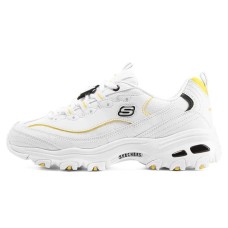Skechers D'Lites 1.0 'White Yellow' Women's 35