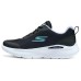 Skechers Go Run Lite Low Top Casual Running Shoes Women's Black White Черно-белый, 36.5