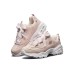 Skechers D'LITES Cushioned Breathable Slip-Resistant Low-Top Casual Shoes Women's Light Pink 36
