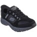 Skechers Slip Ins Anti-Slip Wear-Resistant Low-Top Casual Shoes Men's Black Черный, 42