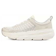 Skechers Max Cushioning Premier Low Top Running Shoes White/Grey Women's 39