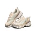 Skechers D'Lites 1.0 Casual Shoes Women's Low-Top Beige/White/Gray/Blue 38