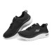Skechers Go Walk Hyper Burst Anti-Slip Wear-Resistant Low-Top Running Shoes Women's Black White 36