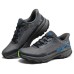 Skechers MEN'S GO Anti-Slip And Wear-Resistant Breathable Low-Top Casual Running Shoes Men's Black Blue Серый, 40