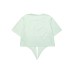Skechers Drop Shoulder Sleeve T Shirt Women's Lily Green Lily Green, S