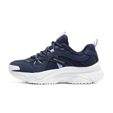 Skechers Anti Slip Wear Resistant Low Top Casual Shoes Women's Marine Blue Синий, 39.5