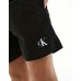 Calvin Klein monogram nylon medium drawstring swim short in black Черный, M - 38