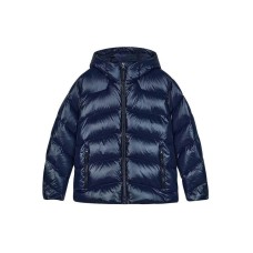 Skechers Down Jacket Men's Dark Blue Black Черный, M