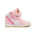 Skechers Sugarcanes Anti-Slip And Wear-Resistant Warm High-Top Kids' Skateboarding Shoes White Pink Teenagers 30