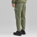 Skechers Knitted Sweatpants Men's Vetiver Rock Blue Grass Green/01DR, M