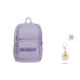 Skechers Polyester Backpack Unisex Lavender