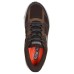 Skechers GO RUN Slip-Resistant Low-Top Running Shoes Men's Brown Brown/White Black, 42