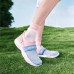 Skechers Go Fle Slip Resistant Cushioning Abrasion Resistant Low Top Kids Lifestyle Shoes Pink Blue Teenagers 31
