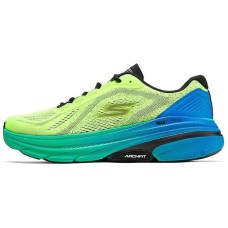 Skechers GO RUN Slip-Resistant Breathable Low-Top Training Shoes Men's Bright Yellow Blue Желтый, 39.5