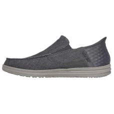 Skechers Anti-Slip And Wear-Resistant Breathable Low-Top Casual Shoes Men's Gray Серый, 43