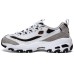 Skechers Chunky Sneakers Women's Low Top White/Light Gray/Black/Gold 39