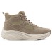 Skechers Anti-Slip Wear-Resistant Mid-Top Casual Shoes Women's Gray Бежевый, 35.5