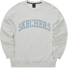 Skechers Sweatshirt Unisex Light Heather Gray Серый, XS