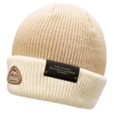 Skechers Acrylic Sheep Wool Wool Blend Beanies Unisex Cream White OS, Cream White