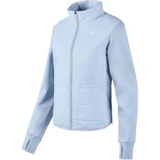 Skechers Puffer Jacket Women's Light Gray Blue Light Gray Blue/02K5, XL