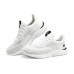 Skechers Ingram Cushioning, Slip Resistant, And Abrasion Resistant Low Top Running Shoes Men's White Black 41.5
