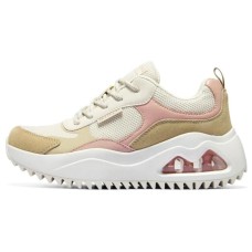 Skechers Street Uno Peaks Shoes 'White Tan Pink' Women's 37