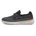 Skechers Cushioning, Wear Resistant Low Top Casual Shoes Men's Gray Black Серый черный, 41