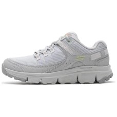 Skechers Sport Anti-Slip Wear-Resistant Low-Top Casual Running Shoes Women's Gray Gray/Blue/Green, 35