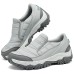 Skechers OUTDOOR Breathable And Wear resistant Low Top Trekking Shoes Women's Light Gray Серый, 36.5