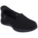 Skechers Slip Ins Cushioned Slip-Resistant Breathable Low-Top Casual Shoes Women's All Black Черный, 38