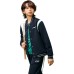 Asics Sports Performance Baseball Jacket Navy Blue Teenagers Синий, 140