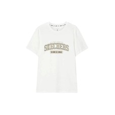 Skechers T Shirt Men's Marshmallow White Marshmallow White/0074, XL