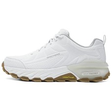 Skechers OUTDOOR MENS Rebound Grip Low-Top Trekking Shoes Men White Gray White gray, 40
