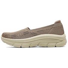 Skechers Cushioned Slip-Resistant Breathable Low-Top Casual Shoes Women's Brown Коричневый, 38
