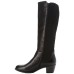 Propet Talise Round Toe Zippered Womens Black Casual Boots WFX105LBLK 9