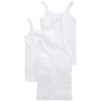 3-Pack Camis, Little Girls & Big Girls Белый, S (6/6X)