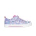 Little Girls’ Twinkle Toes: Twinkle Sparks - Ombre Flutter Stay-Put Light-Up Casual Sneakers from Finish Line Lavendar Multi, 1.5