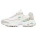 Skechers D'LITES 1.0 Anti-Slip Wear-Resistant Low-Top Chunky Sneakers Women's White Gray Pink 38