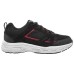 Skechers Cushioned Wear-Resistant Breathable Low-Top Casual Shoes Men's Black Red Красно-черный, 39.5