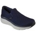 Skechers D'lux Walker Casual Shoes Men Low-Top Marine Blue/Ecru 44