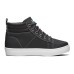 Skechers City Point Anti-Slip Wear-Resistant High-Top Kids' Skateboarding Shoes Black Teenagers 38