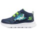 Skechers Anti Kick Cushioning And Abrasion Resistant Low Top Toddler Shoes Marine Blue Infant And Toddler Синий, 23