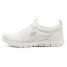 Skechers Cushioning Breathable Lightweight Low-Top Casual Shoes Women's Ivory Бежевый, 37.5