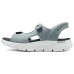 Skechers Go Walk Fle Strap Sandals Men's Gray Blue Gray Blue, 41
